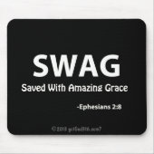 SWAG-gotGod316.com-Schrift Mousepad (Vorne)