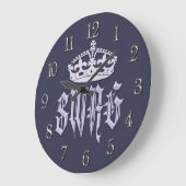 SWAG GROßE WANDUHR (Winkel)