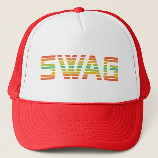 SWAG hat - Farbe wählen Truckerkappe (Vorderseite)
