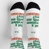 SWAG-individuelle Name Socken (Oben)