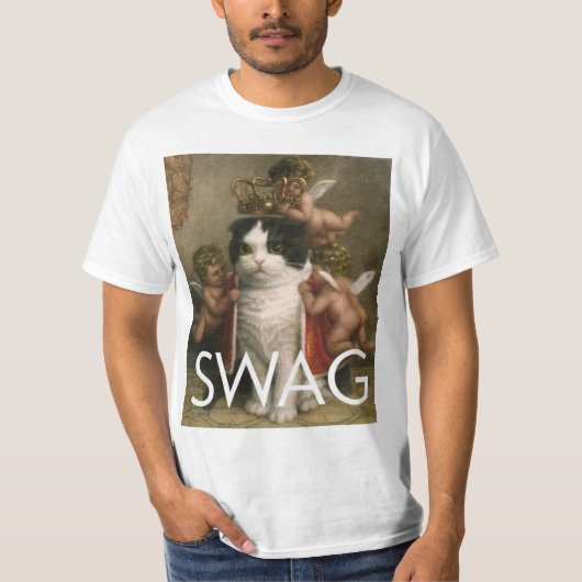 Swag-Katze T-Shirt (Vorderseite)