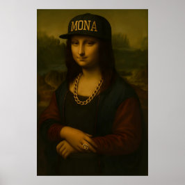 Swag Mona Lisa Poster