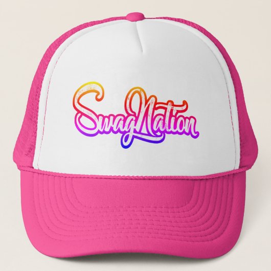 Swag Nation Hat Truckerkappe (Vorderseite)