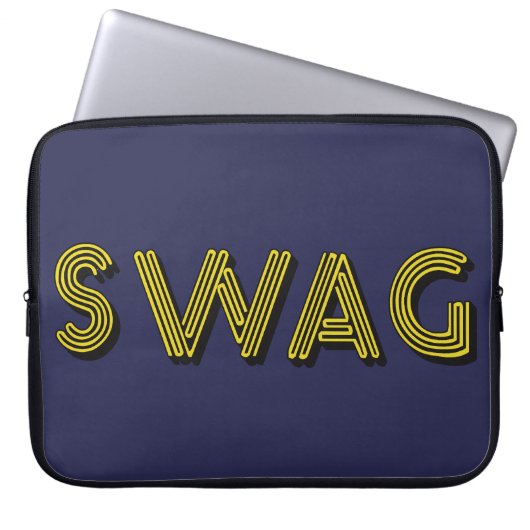 SWAG Notebook-Ärmel Laptopschutzhülle (Vorderseite)