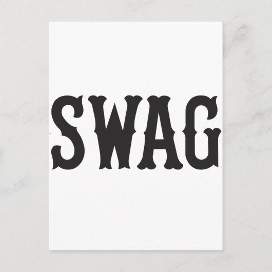 SWAG POSTKARTE (Vorderseite)
