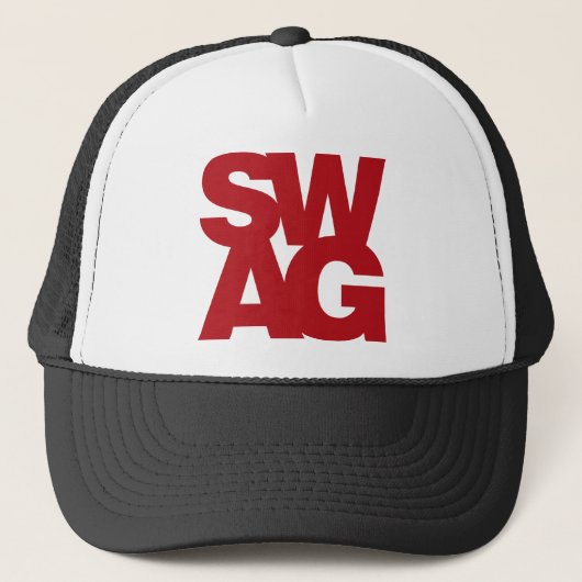 Swag - Rot Truckerkappe (Vorderseite)