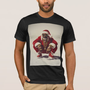 Swag Santa A Modern Nehmen Sie das Holiday Icon T-Shirt