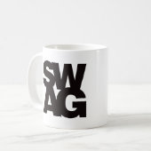 Swag - Schwarzes Kaffeetasse (Vorderseite Links)