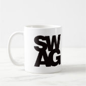 Swag - Schwarzes Kaffeetasse (Links)