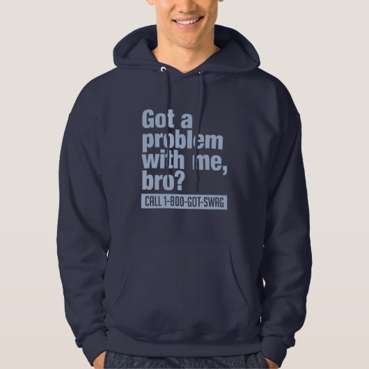 SWAG-Shirt - wählen Sie Stil & Farbe Hoodie (Vorderseite)