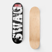 SWAG-Skateboard Skateboard (Vorderseite)