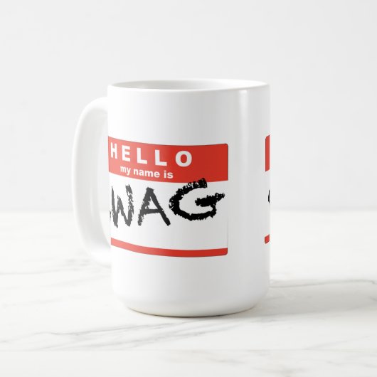 SWAG Tasse (Vorderseite Links)