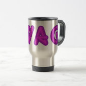 SWAG-Tasse - wählen Sie Stil & Farbe Reisebecher (VorderseiteRechts)