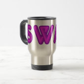SWAG-Tasse - wählen Sie Stil & Farbe Reisebecher (Vorderseite Links)