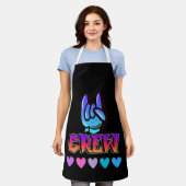 Swag Typografie Schürze (Getragen)