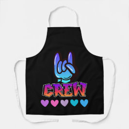 Swag Typografie Schürze