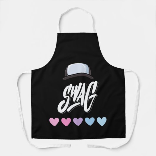 Swag Typografie Schürze (Vorderseite)