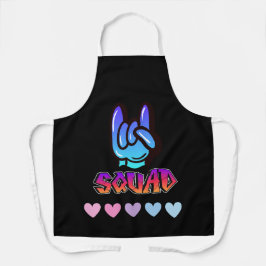 Swag Typografie Schürze