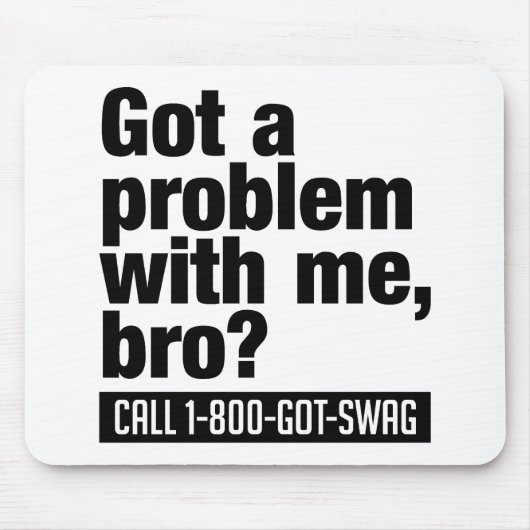 SWAG-Zollmousepad Mousepad (Vorne)