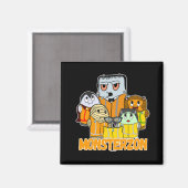 Swagazon Monsters Mummy Frankenstein Dracula Magnet (Vorderseite/Rückseite)