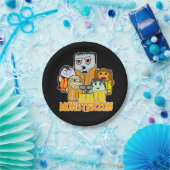 Swagazon Monsters Mummy Frankenstein Dracula Pappteller (Party)