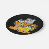 Swagazon Monsters Mummy Frankenstein Dracula Pappteller (Schrägansicht)
