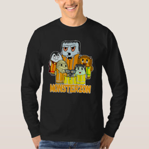 Swagazon Monsters Mummy Frankenstein Dracula T-Shirt