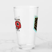 SwagBrag12 Der Rote / Peaky Pint Glass Glas (Links)