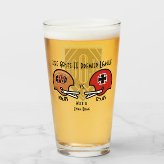 SwagBrag12 Der Rote / Peaky Pint Glass Glas