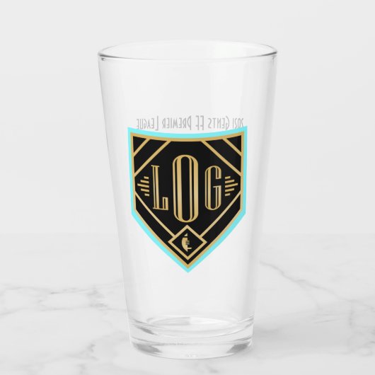 SwagBrag1 Mountaineers / Peaky Pint Glass Glas (Rückseite)