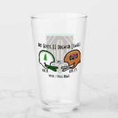 SwagBrag1 Mountaineers / Peaky Pint Glass Glas (Vorderseite)