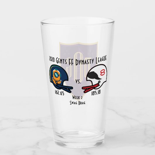 SwagBrag2 Nemo / Hateful Pint Glass Glas (Vorderseite)