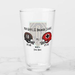 SwagBrag6 Der Rote / Lucky Pint Glass Glas