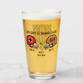 SwagBrag Der Rote / Peaky Pint Glass Glas
