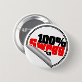 Swagg anerkannter Knopf 100% Button (Vorne & Hinten)