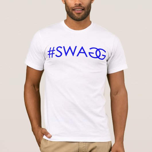#SWAGG (blau) T-Shirt (Vorderseite)
