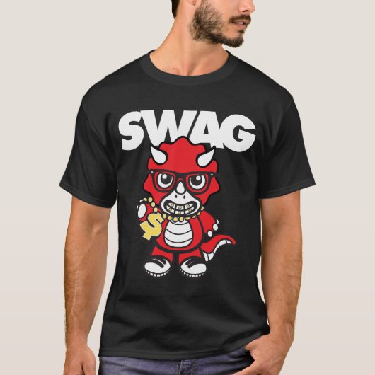 SWAGGASAUR T-Shirt (Vorderseite)