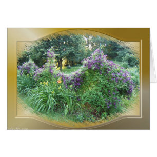 Swagged Clematis ~ Karte