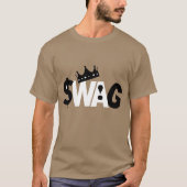 Swagger King schwänzte auf! T-Shirt (Vorderseite)