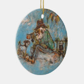 Swaggie's Aussie Bush Weihnachten Keramikornament (Rechts)