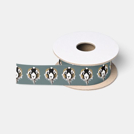 Swaledale-Schaf Satinband (Spule)