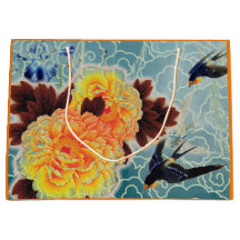 SWALLOW JAPANESISCHE BLUME Geschenktasche