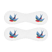 Swallow Red Blue Tattoo Baseball (Paneele)