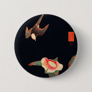 Swallow und Camellia (1900) von Ito Jakuchu Button
