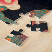 Swallow und Camellia (1900) von Ito Jakuchu Puzzle (Seite)