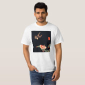Swallow und Camellia (1900) von Ito Jakuchu T-Shirt (Vorne ganz)