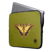 Swallowtail Butterfly Laptop Sleeve (Vorderseite Links)