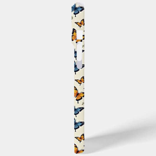 Swallowtail Butterfly Pattern iPhone/iPad Case (Rückseite / Links)