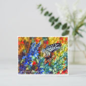 Swallowtail Butterfly Postkarte (Stehend Vorderseite)