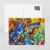 Swallowtail Butterfly Postkarte (Vorne/Hinten)